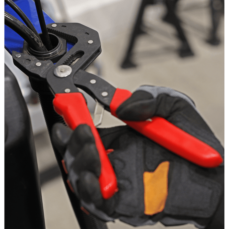 Sealey Pliers 175mm Self-Adjusting Multi-Grip Pliers-AK8535 5051747921627 AK8535 - Buy Direct from Spare and Square