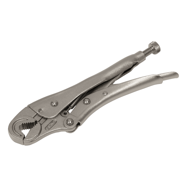 Sealey Pliers 195mm Locking Pliers Round Jaws 0-35mm Capacity-AK6871 5054511728316 AK6871 - Buy Direct from Spare and Square