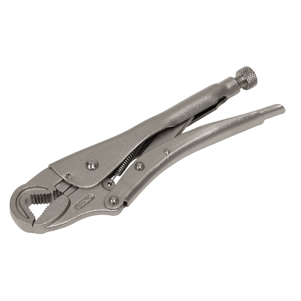 Sealey Pliers 235mm Locking Pliers Round Jaws 0-50mm Capacity-AK6872 5054511728323 AK6872 - Buy Direct from Spare and Square