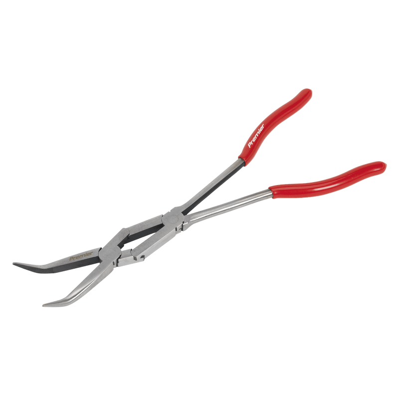Sealey Pliers 335mm Double Joint 45° Needle Nose Pliers-AK8592 5054511120073 AK8592 - Buy Direct from Spare and Square
