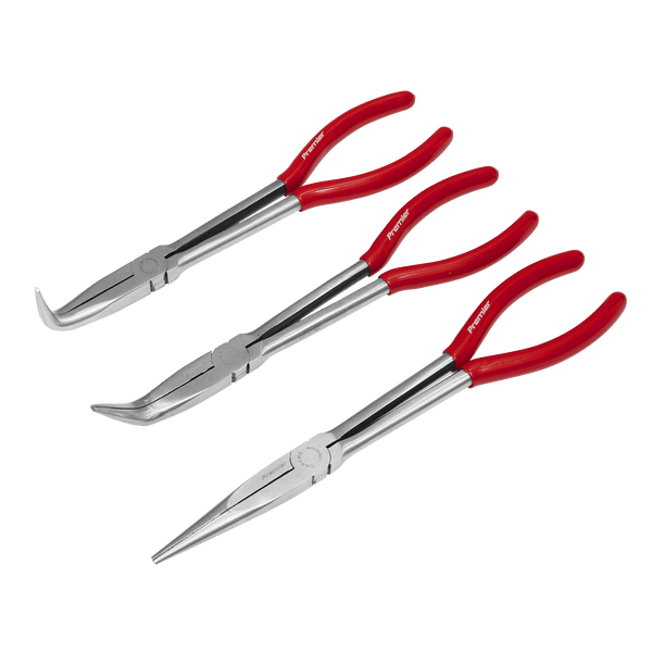 Sealey Pliers 3pc 280mm Needle Nose Pliers Set-AK8568 5051747638037 AK8568 - Buy Direct from Spare and Square