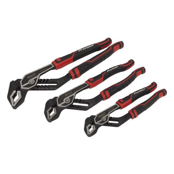 Sealey Pliers 3pc Water Pump Pliers Set-AK8379 5054511872262 AK8379 - Buy Direct from Spare and Square