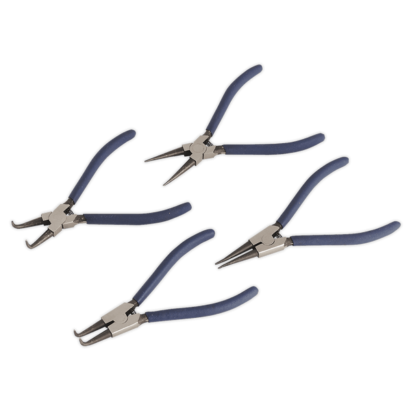 Sealey Pliers 4pc Circlip Pliers Set-AK8440 5024209039802 AK8440 - Buy Direct from Spare and Square