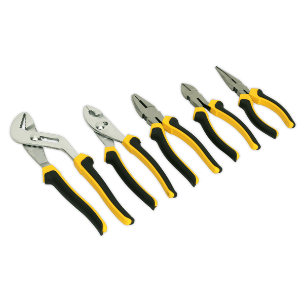 Sealey Pliers 5pc Pliers Set-S0646 5024209827164 S0646 - Buy Direct from Spare and Square