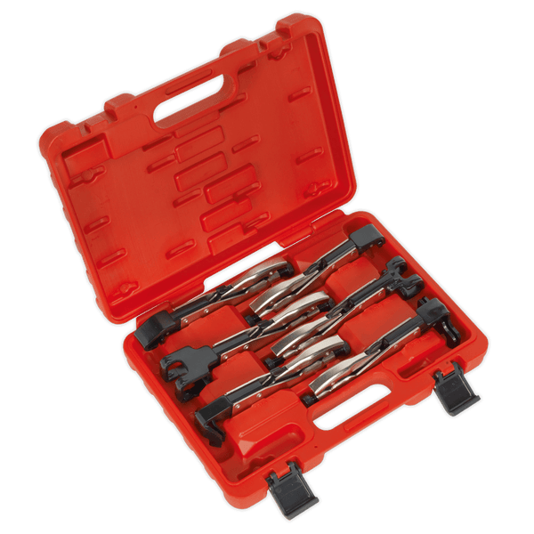 Sealey Pliers 6pc Axial Locking Grip Set-AK68403 5051747807525 AK68403 - Buy Direct from Spare and Square