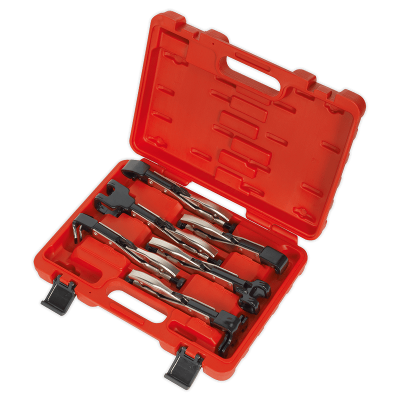 Sealey Pliers 6pc Axial Locking Grip Set-AK68403 5051747807525 AK68403 - Buy Direct from Spare and Square