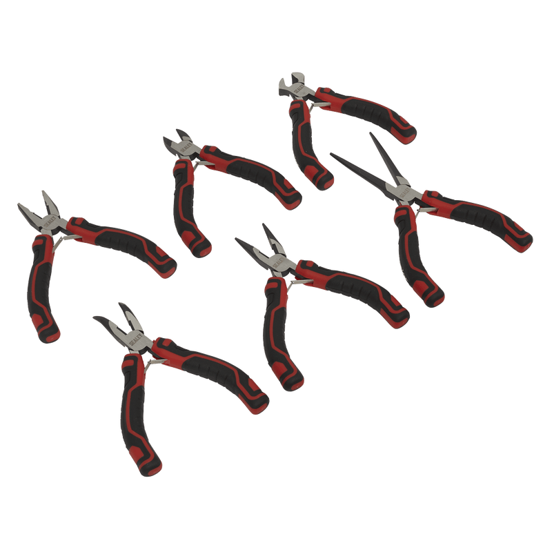 Sealey Pliers 6pc Mini Pliers Set-AK8381 5054511961416 AK8381 - Buy Direct from Spare and Square