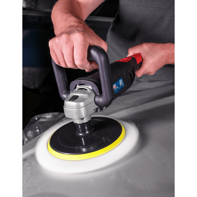 Sealey Polisher Digital Ø180mm 1100W/230V Lightweight 5054511731156 ER1700PD - Buy Direct from Spare and Square