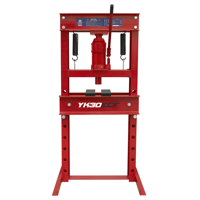 Sealey Presses 30 Tonne Economy Floor Type Hydraulic Press-YK30ECF 5054630282713 YK30ECF - Buy Direct from Spare and Square