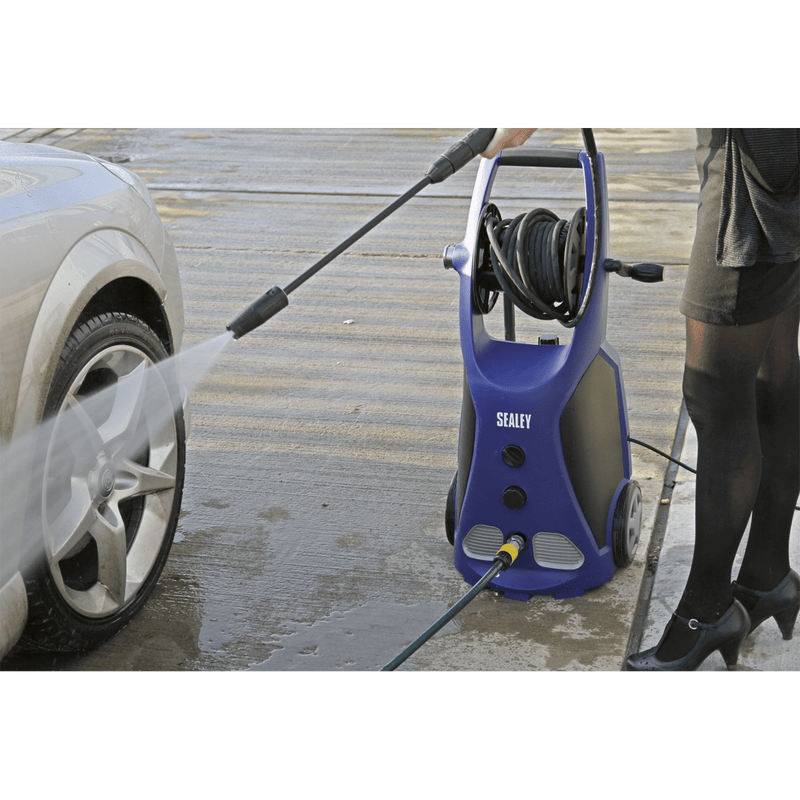 Sealey Pressure Washers 140bar Professional Pressure Washer with TSS & Rotablast® Nozzle 230V-PW3500 5051747754881 PW3500 - Buy Direct from Spare and Square