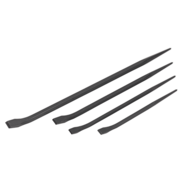 Sealey Pry Bars, Heel Bars 4pc Pry Bar Set-AK881 5024209319300 AK881 - Buy Direct from Spare and Square