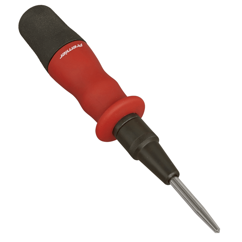 Sealey Punches & Chisels Sheathed Automatic Centre Punch-AK91320 5051747947283 AK91320 - Buy Direct from Spare and Square