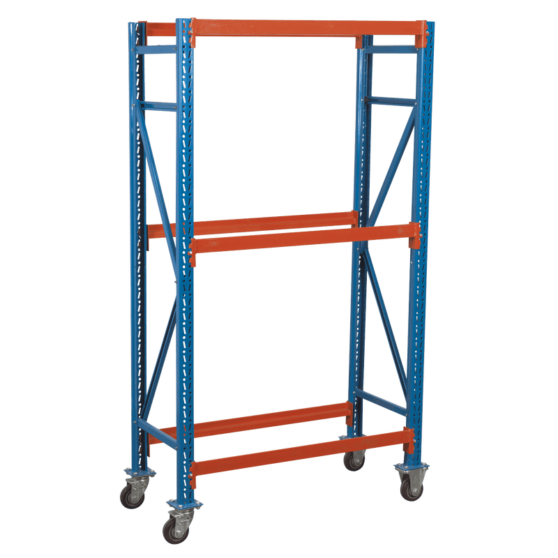 Sealey Racking 2-Level Mobile Tyre Rack - 200kg Capacity Per Level-STR007 5054511689860 STR007 - Buy Direct from Spare and Square