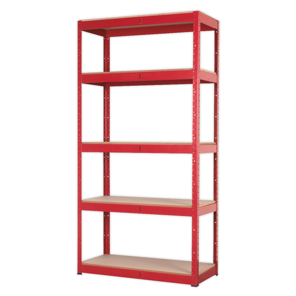 Sealey Racking 5 Shelf Racking Unit - 350kg Capacity Per Level-AP6350 5054511553314 AP6350 - Buy Direct from Spare and Square
