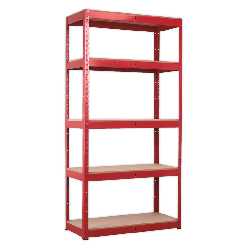 Sealey Racking 5 Shelf Racking Unit - 350kg Capacity Per Level-AP6350 5054511553314 AP6350 - Buy Direct from Spare and Square