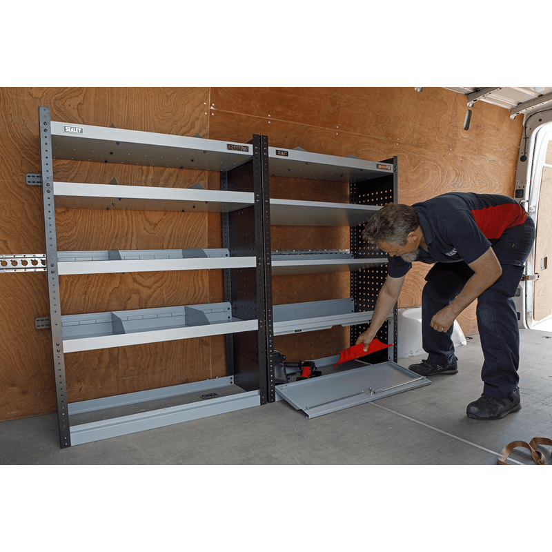 Sealey Racking 845mm Modular Lockable Storage Door-APMSV03 5054630129377 APMSV03 - Buy Direct from Spare and Square