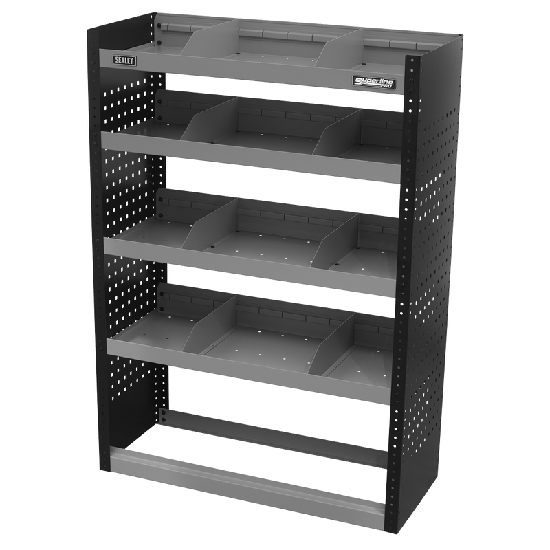 Sealey Racking 925mm Modular Flat Shelf Van Storage Unit-APMSV01 5054630128509 APMSV01 - Buy Direct from Spare and Square