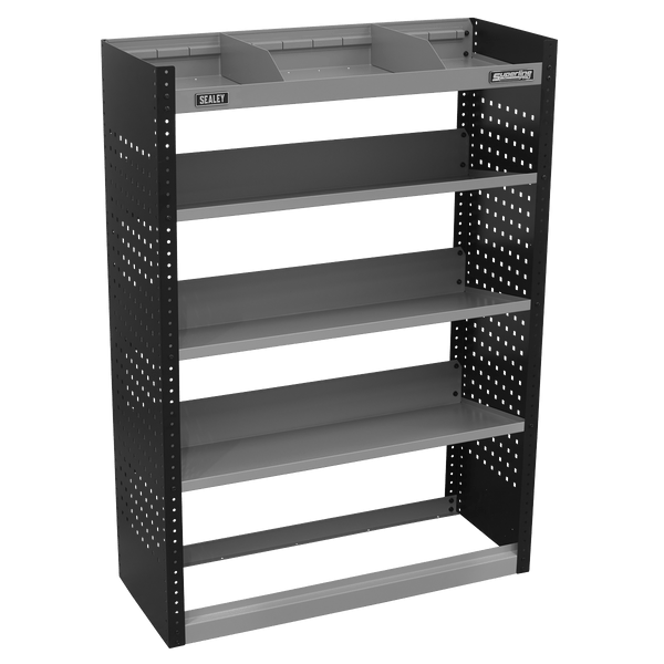Sealey Racking 925mm Modular Slanted Shelf Van Storage Unit-APMSV02 5054630129025 APMSV02 - Buy Direct from Spare and Square