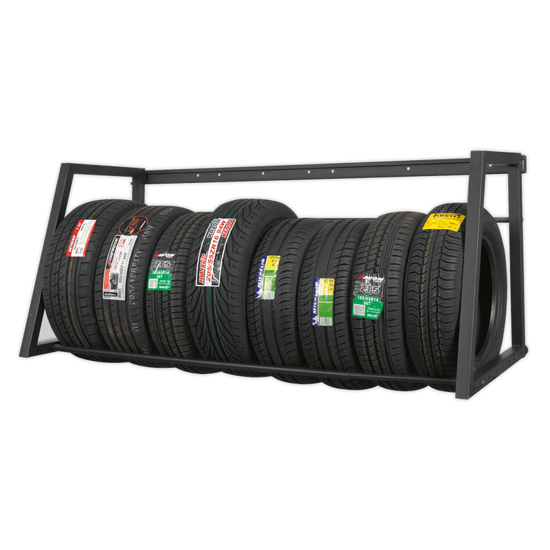 Sealey Racking Wall or Floor Mounting Extending Tyre Rack-STR001 5051747622395 STR001 - Buy Direct from Spare and Square