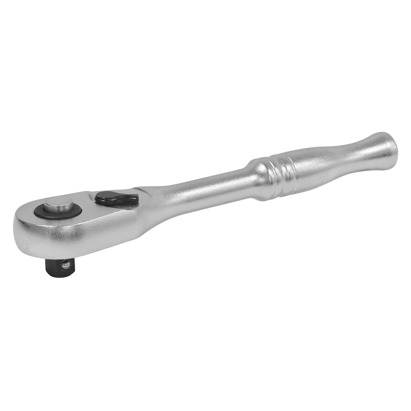 Sealey Ratchet Wrench 1/4"Sq Drive 90-Tooth Flip Reverse - Premier Platinum Series 5054630319334 AK7930 - Buy Direct from Spare and Square