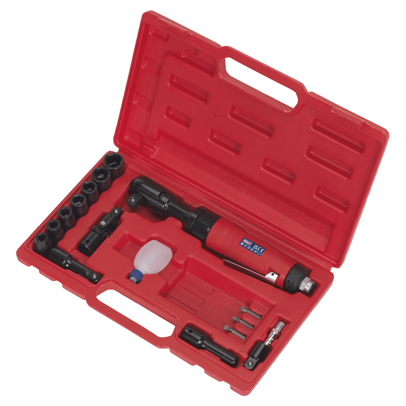 Sealey Ratchet Wrenches 1/2"Sq Drive Air Ratchet Wrench Kit-GSA21KIT 5054511376319 GSA21KIT - Buy Direct from Spare and Square