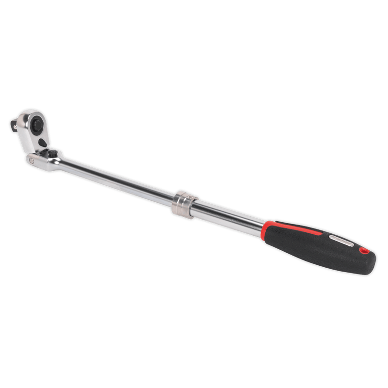 Sealey Ratchet Wrenches 1/2"Sq Drive Locking Flexi-Head Extendable Ratchet Wrench Platinum Series-AK8984 5054511121711 AK8984 - Buy Direct from Spare and Square