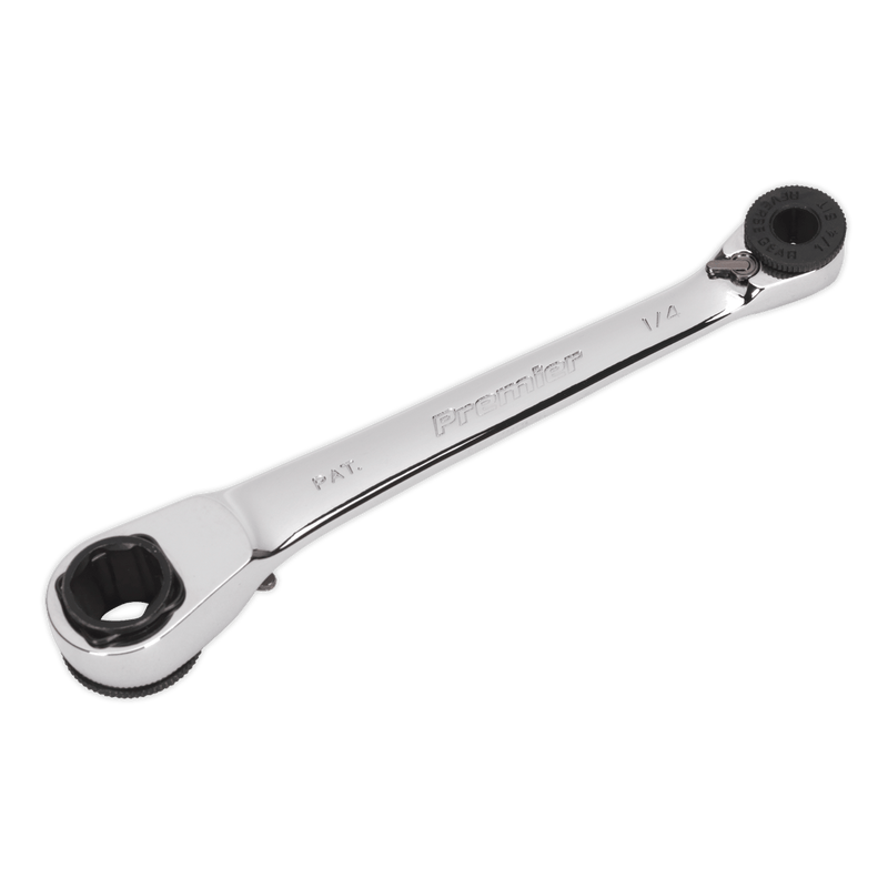 Sealey Ratchet Wrenches 1/4"Hex x 10mm Hex Reversible Ratchet Spanner-AK6968 5054511201864 AK6968 - Buy Direct from Spare and Square