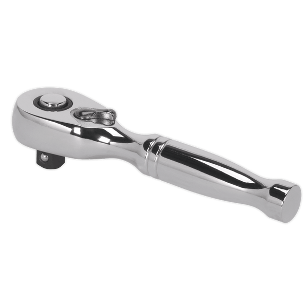 Sealey Ratchet Wrenches 1/4"Sq Drive Stubby Pear-Head Ratchet Wrench - Flip Reverse-AK660S 5024209716093 AK660S - Buy Direct from Spare and Square
