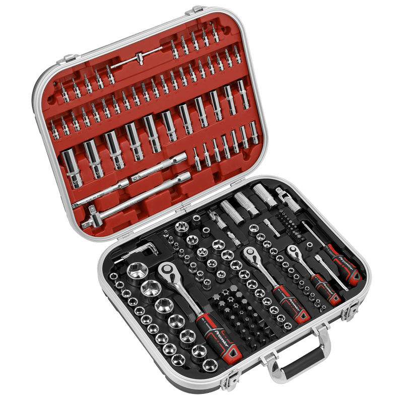 Sealey Ratchet Wrenches 172pc 1/4", 3/8" & 1/2"Sq Drive WallDrive® Socket Set-AK7981 5054630204913 AK7981 - Buy Direct from Spare and Square
