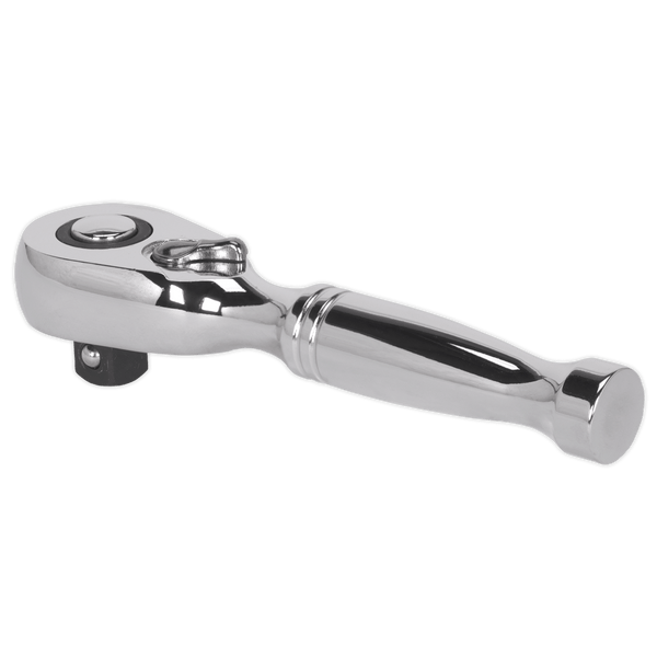 Sealey Ratchet Wrenches 3/8"Sq Drive Stubby Pear-Head Ratchet Wrench - Flip Reverse-AK661S 5024209716109 AK661S - Buy Direct from Spare and Square