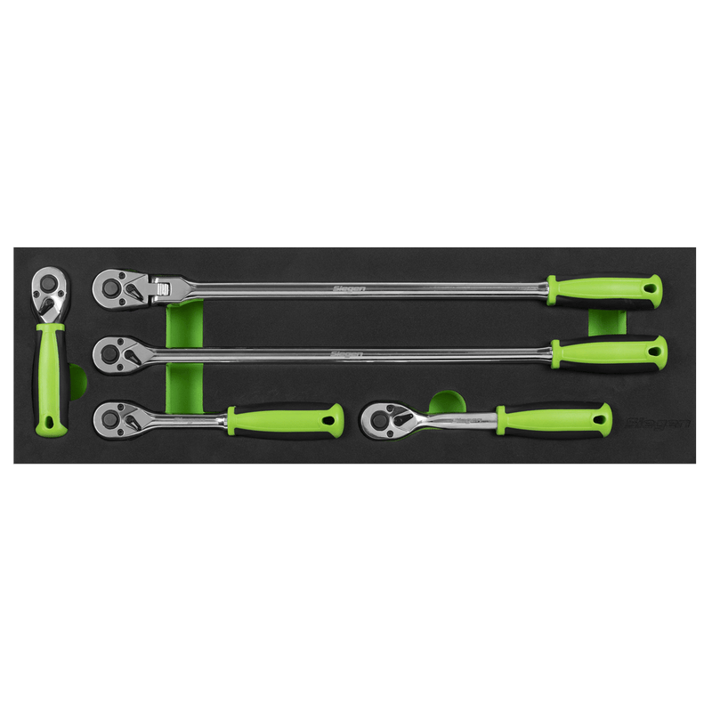 Sealey Ratchet Wrenches 5pc 3/8"Sq Drive Ratchet Wrench Set-S01230 5054630089916 S01230 - Buy Direct from Spare and Square