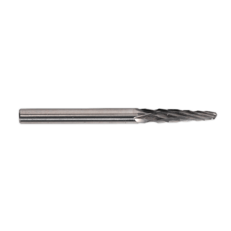 Sealey Rotary Burrs Ø3mm Micro Carbide Burr Ball Nose Taper - Pack of 3-MCB004 5054511168525 MCB004 - Buy Direct from Spare and Square