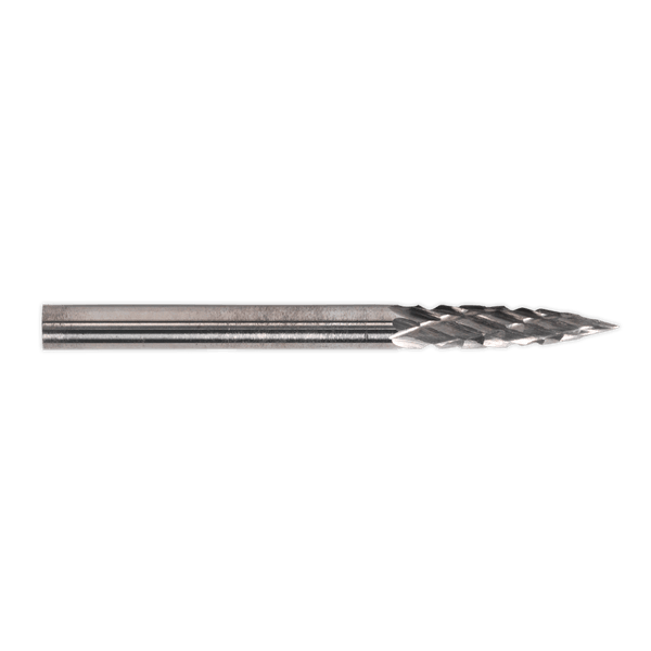 Sealey Rotary Burrs Ø3mm Micro Carbide Burr Pointed Tree - Pack of 3-MCB005 5054511168532 MCB005 - Buy Direct from Spare and Square
