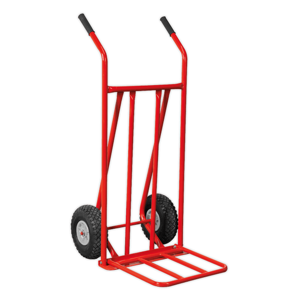 Sealey Sack Trucks 150kg Folding Sack Truck with Pneumatic Tyres-CST800 5054511584721 CST800 - Buy Direct from Spare and Square