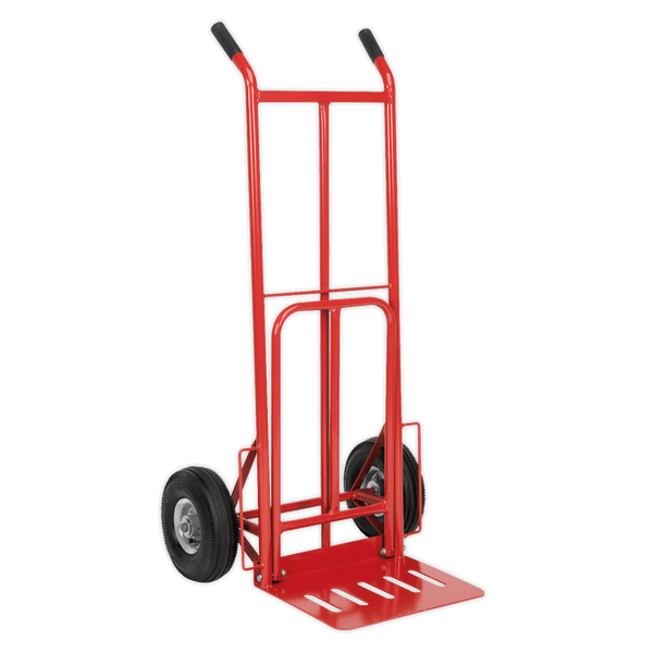 Sealey Sack Trucks 250kg Folding Sack Truck with Pneumatic Tyres-CST990 5054511585209 CST990 - Buy Direct from Spare and Square