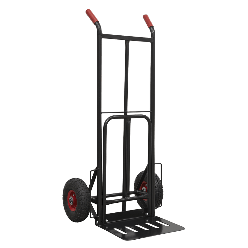 Sealey Sack Trucks 300kg Heavy-Duty Sack Truck with PU Tyres-CST990HD 5054511617856 CST990HD - Buy Direct from Spare and Square