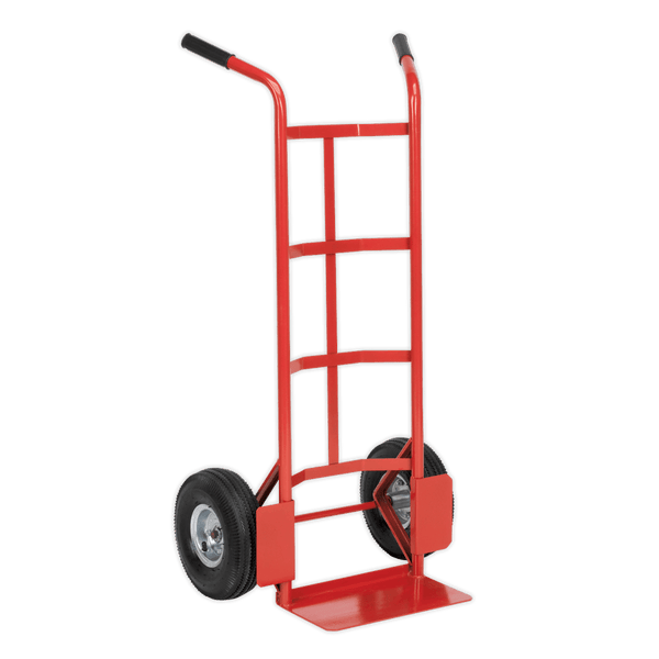 Sealey Sack Trucks Sack Truck with 250 x 90mm Pneumatic Tyres 200kg Capacity-CST986 5024209039949 CST986 - Buy Direct from Spare and Square