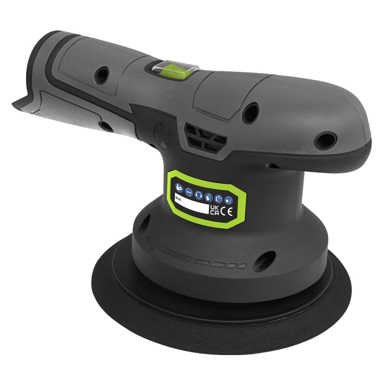 Sealey Sanders/Polishers 10.8V SV10.8 Series Ø150mm Dual Action Sander/Polisher - Body Only-CP108VSPBO 5054630189616 CP108VSPBO - Buy Direct from Spare and Square