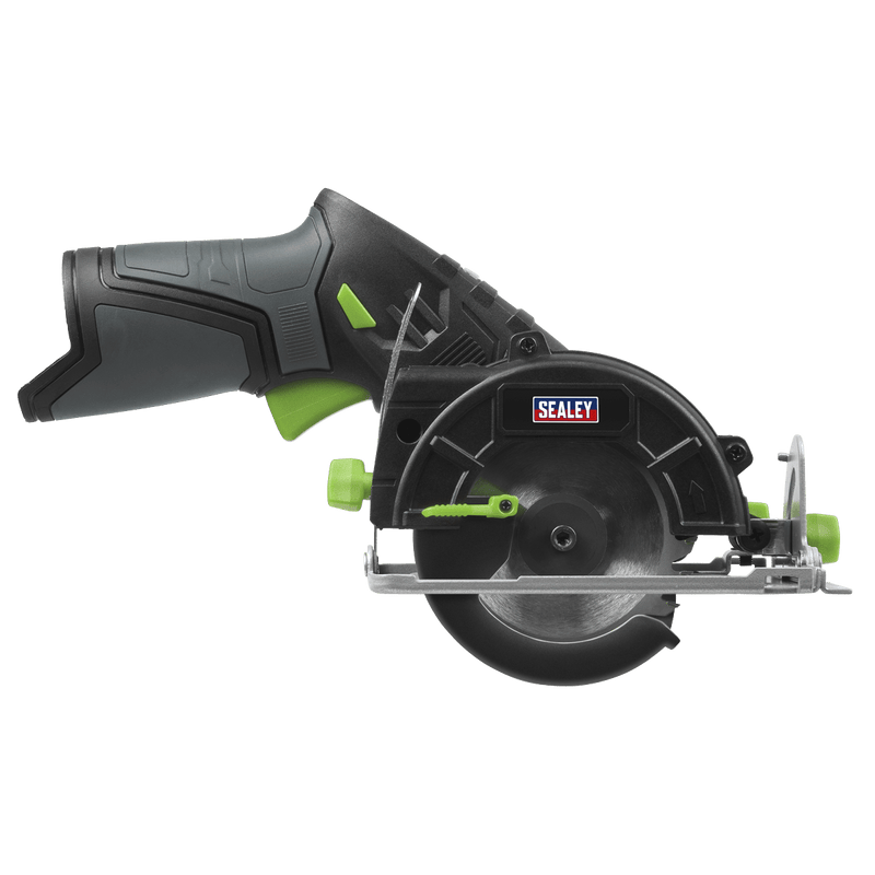 Sealey Saws 10.8V 2Ah SV10.8 Series Ø85mm Cordless Circular Saw Kit-CP108VCS 5054630060700 CP108VCS - Buy Direct from Spare and Square