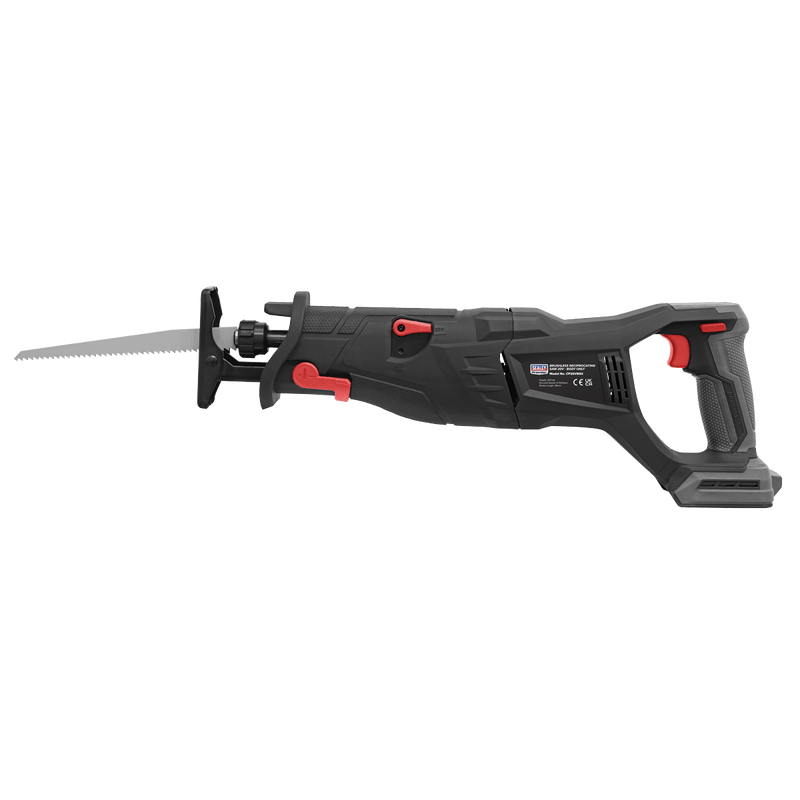 Sealey Saws 20V SV20 Series Brushless Reciprocating Saw - Body Only-CP20VRSX 5054630117558 CP20VRSX - Buy Direct from Spare and Square