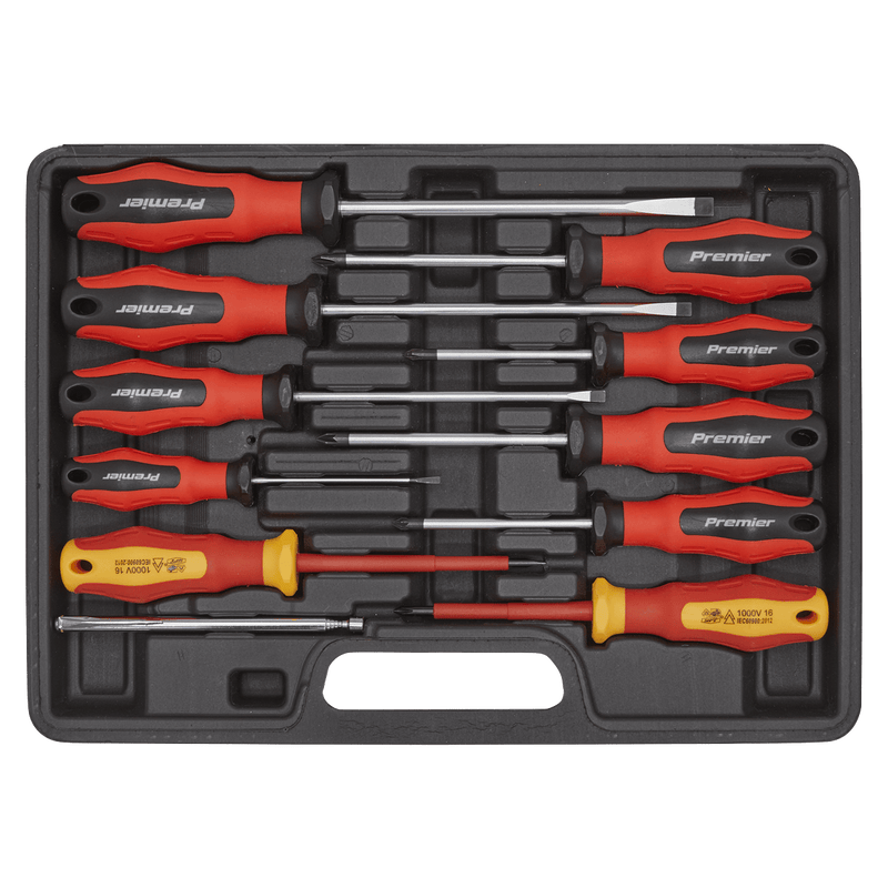 Sealey Screwdrivers 11pc PowerMAX® Screwdriver Set-AK4332 5054511270617 AK4332 - Buy Direct from Spare and Square