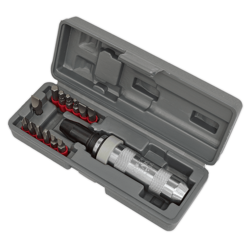 Sealey Screwdrivers 15pc Impact Driver Set-AK208 5024209094825 AK208 - Buy Direct from Spare and Square