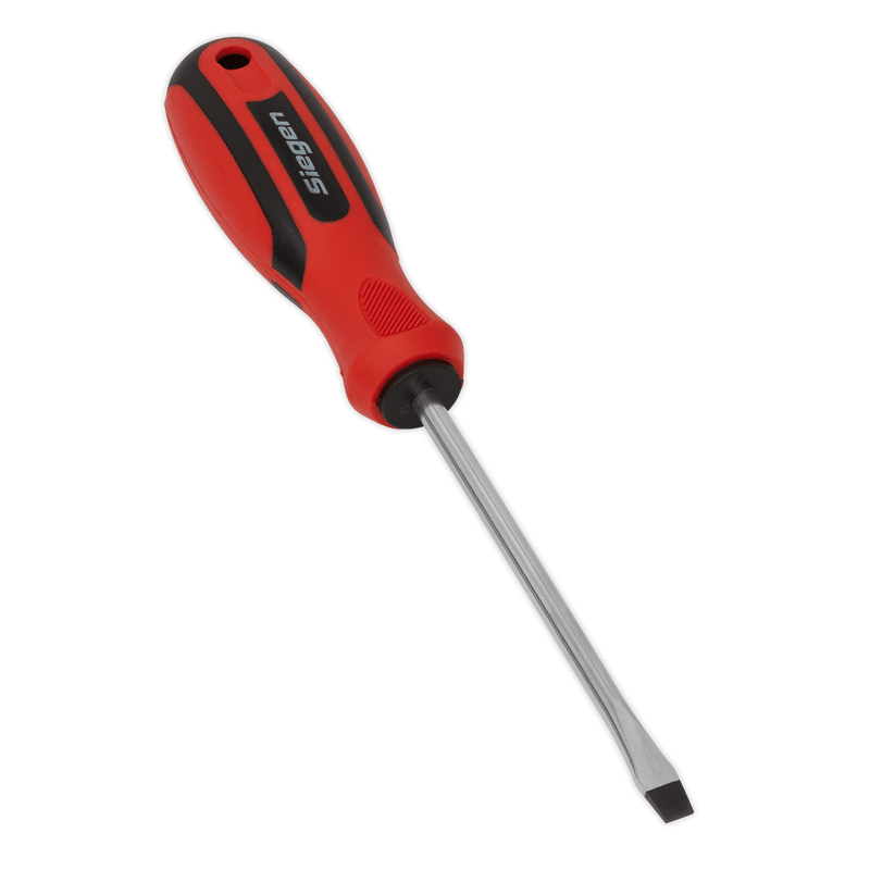 Sealey Screwdrivers 5 x 100mm Slotted Screwdriver-S01172 5054511508796 S01172 - Buy Direct from Spare and Square