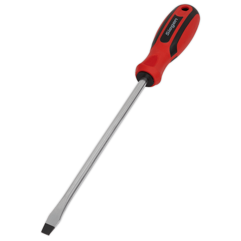 Sealey Screwdrivers 8 x 200mm Slotted Screwdriver-S01177 5054511508659 S01177 - Buy Direct from Spare and Square