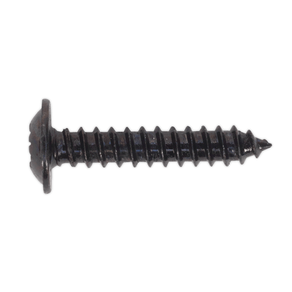 Sealey Screws & Fixings 3.5 x 19mm Black Pozi Self-Tapping Flanged Head Screw - Pack of 100-BST3519 5054511058017 BST3519 - Buy Direct from Spare and Square