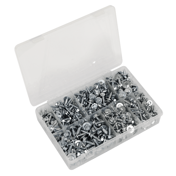 Sealey Screws & Fixings 425pc Acme Screw with Captive Washer Assortment-AB425AS 5054630138737 AB425AS - Buy Direct from Spare and Square