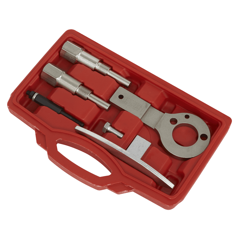Sealey Setting & Locking Tools Diesel Engine Timing Tool Kit - for Alfa Romeo, Fiat, Lancia - 1.6D/1.9D/2.0D/2.4D - Belt Drive-VSE5961 5054630175848 VSE5961 - Buy Direct from Spare and Square
