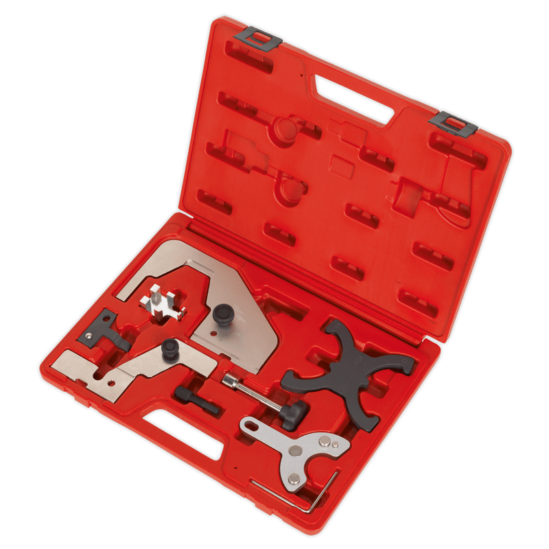 Sealey Setting & Locking Tools Petrol Engine Timing Tool Kit - for Ford, Mazda, Volvo, 1.5, 1.6, 2.0 - Belt/Chain Drive-VSE6160 5051747983700 VSE6160 - Buy Direct from Spare and Square