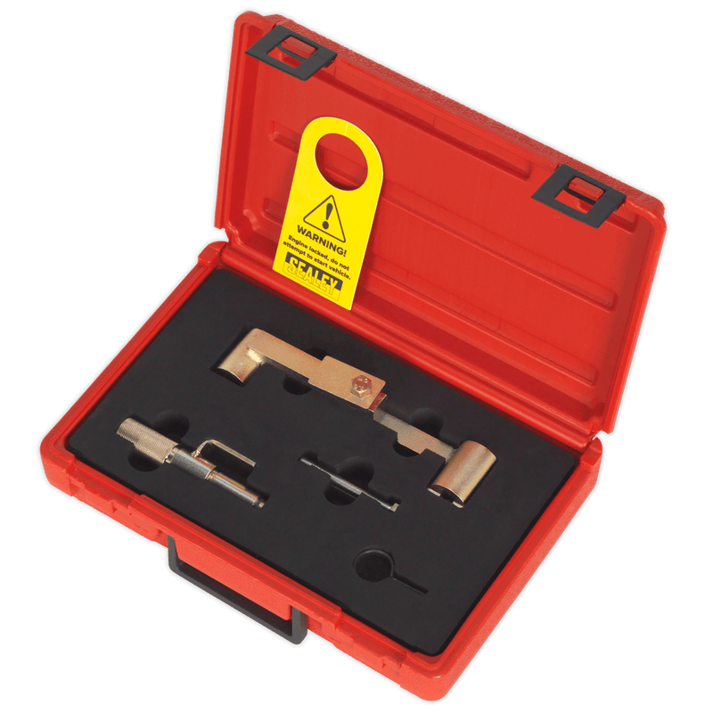 Sealey Setting & Locking Tools Petrol Engine Timing Tool Kit - for Ford, Volvo 1.6, 1.8, 2.0, 2.3, 2.4, 2.5, 2.9 - Belt Drive-VS4387 5054511243543 VS4387 - Buy Direct from Spare and Square