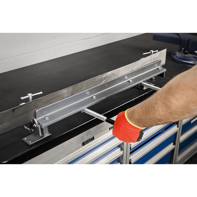 Sealey Sheet Metal Tools 700mm Vice/Bench Mounting Sheet Metal Folder-TS01 5054630181382 TS01 - Buy Direct from Spare and Square
